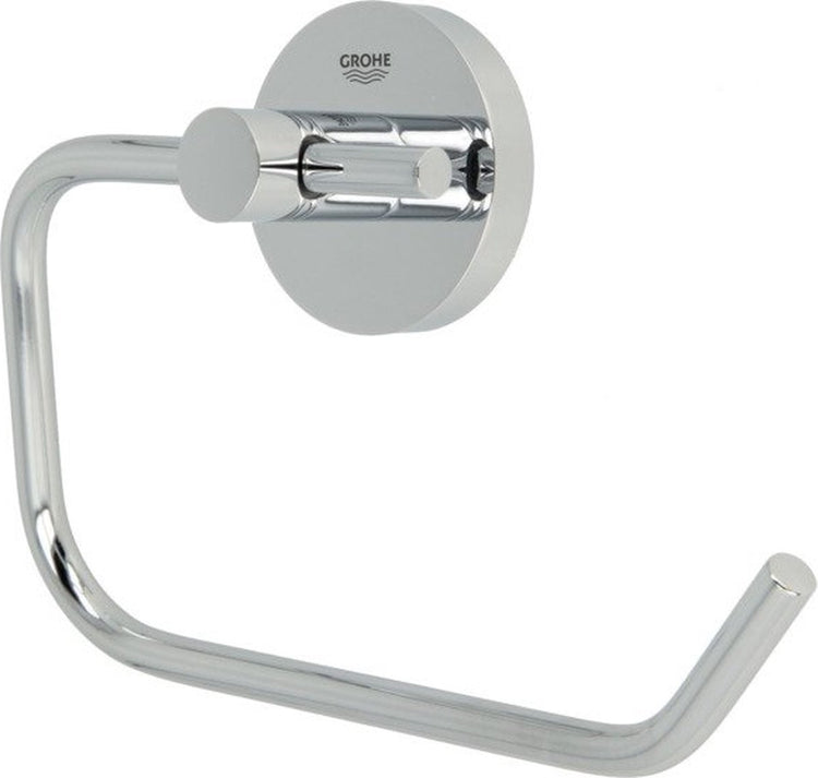 Porte-rouleau de papier toilette Grohe essentials - sans couvercle - chrome