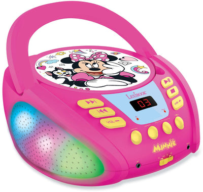 Lecteur CD léger Bluetooth Lexibook Minnie