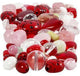 Creativ Company Glass Perles Love Love Beast, Heart, Feuilles, 60 grammes