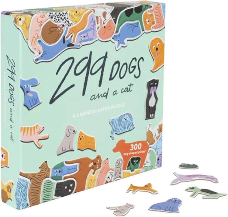 Laurence king - puzzle '299 chiens et un chat' (300 pièces) - Anglais