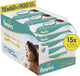 Lingettes bébé Pampers aqua soft touch, 15 paquets de 60 lingettes = 900 lingettes