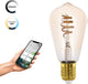 Lampe LED intelligente Eglo connect.z - E27 - ø 6,4 cm - lumière blanche orientable - dimmable - zigbee