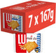 Lu petit beurre cookies biscuits au beurre sel de mer 7 x 167g (20 x 8,3g) - biscuit au beurre - biscuit croustillant - biscuit à emporter - café - thé - travail - bouillon