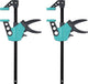 Wolfcraft - jeu de pinces à colle 300mm - 2 pinces à colle - 8681060