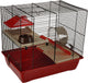 Flamingo Flamingo Hamsterkooi Enzo 2 41.5x28.5x38 cm Bordeaux