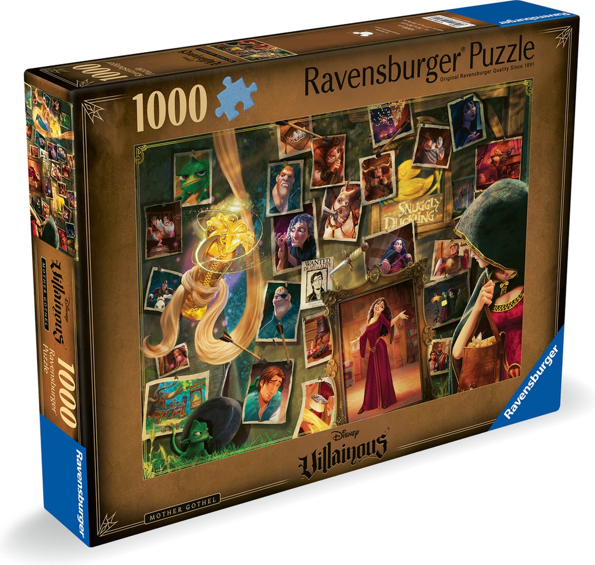 Ravensburger puzzle Disney méchant : mère Gothel - puzzle - 1000 pièces