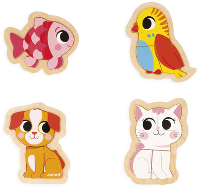 Janod - puzzle - animaux