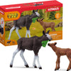 Schleich Wild Life Moose avec veau 42629