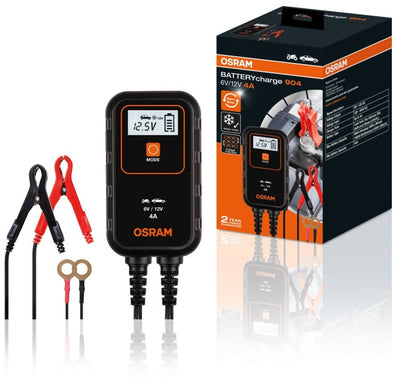 Chargeur de batterie TCP Osram 6 12 volts 4 ampères