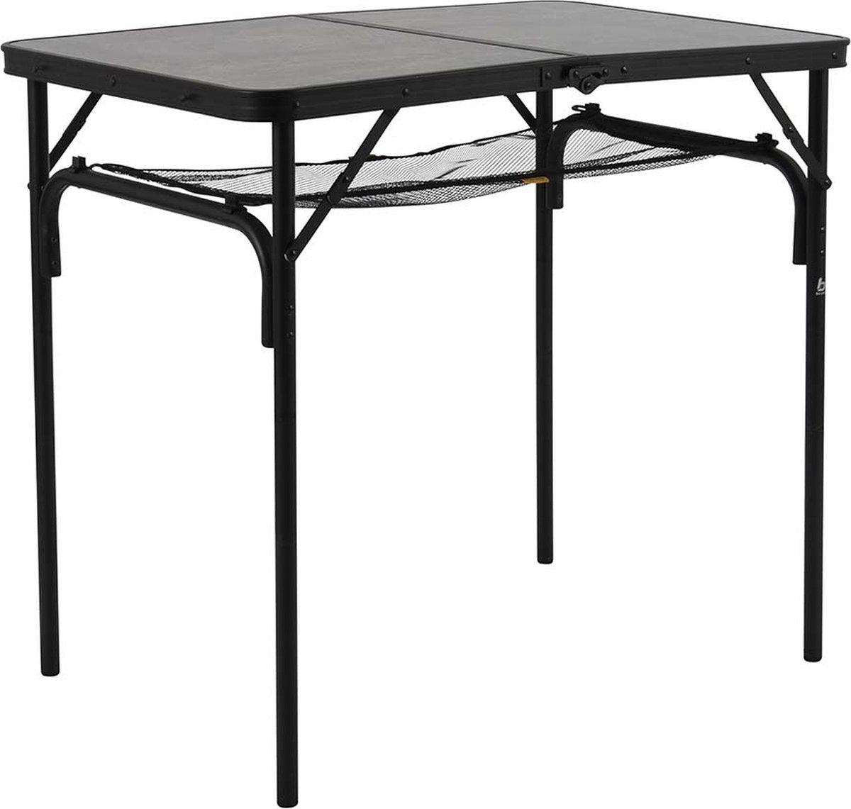 Bo-camp - industriel - table - northgate - modèle valise - 90x60 cm