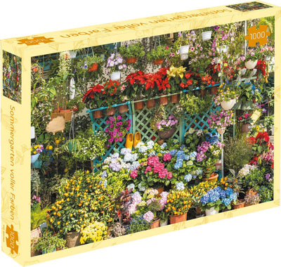 Le jardin d'été de Tucker's Fun Factory plein de couleurs - puzzle (1000 pièces) -