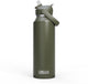Camelbak thrive flip paille - isolée sous vide - gourde isolante en acier inoxydable - 1,2 l - vert (mousse)