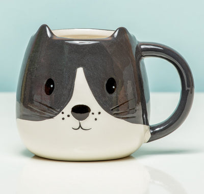 Balvi tasse kitty noir et blanc 400 ml