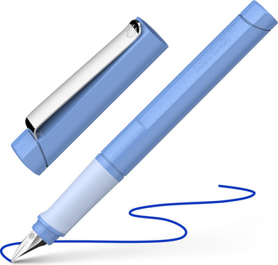 Schneider writing instruments stylo plume schneider - base - plume m - bleu ciel - droitier - s-160225