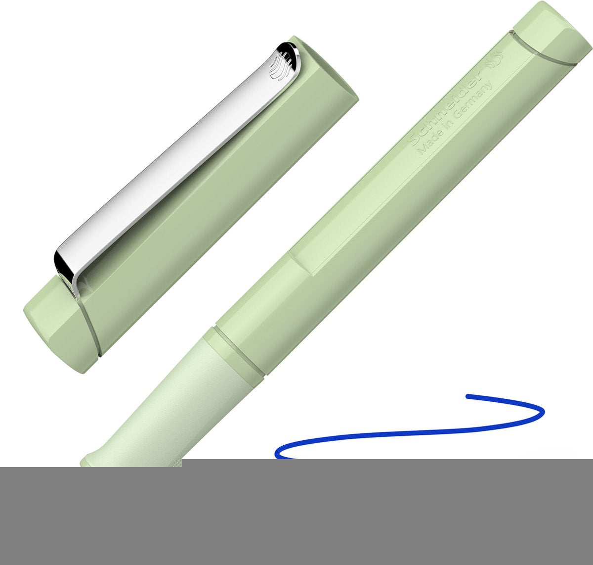 Stylo plume Schneider papeterie Schneider-base-vert tendre-plume m-s-160226