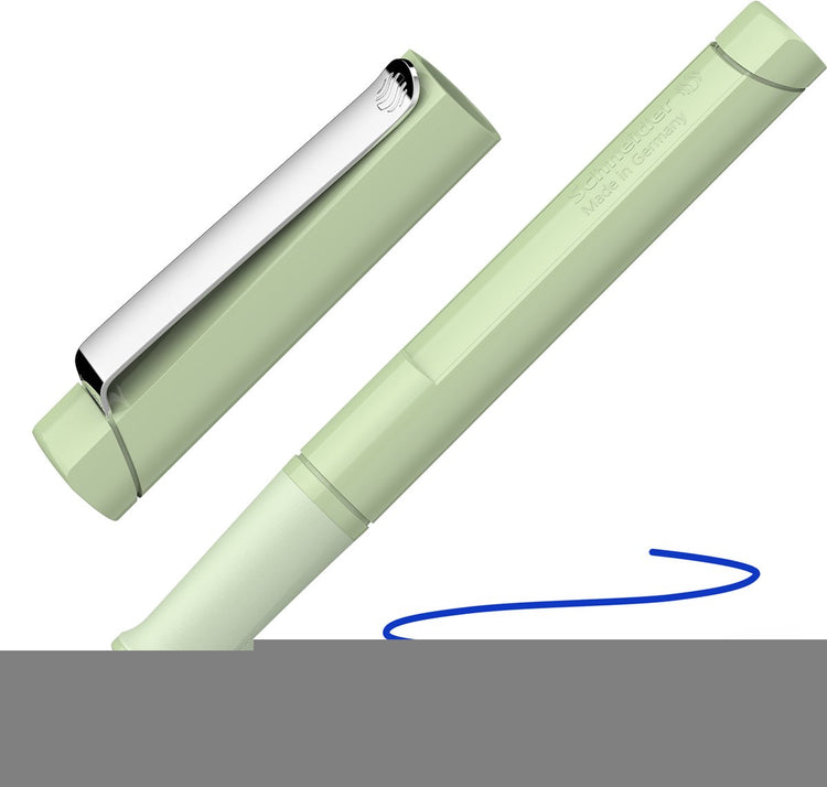 Stylo plume Schneider papeterie Schneider-base-vert tendre-plume m-s-160226