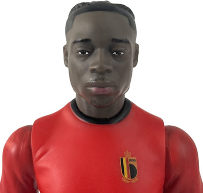 figurine Megableu diables rouges - jeremy doku - poupée de football avec membres mobiles - marchandise officielle