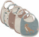 Jollein - bavoir bébé - imperméable - bavoirs - rugissant - 5 pièces