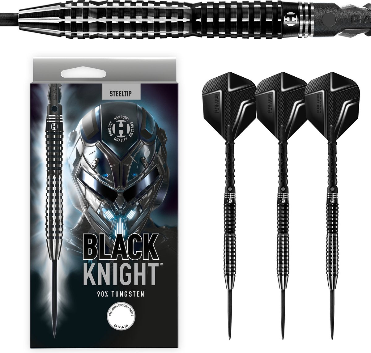 Harrows chevalier noir 90% tungstène 24gr