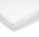 Drap-housse extensible Meyco baby uni molton pour berceau - blanc - 60x120cm