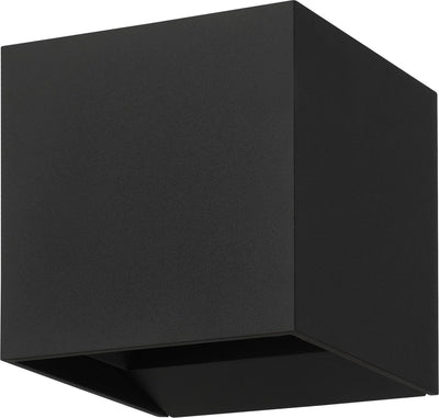 Applique Eglo calpino 3 - LED - 10 cm - noir - intérieur et extérieur