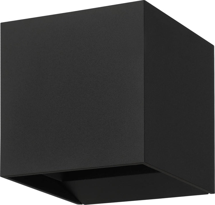 Applique Eglo calpino 3 - LED - 10 cm - noir - intérieur et extérieur