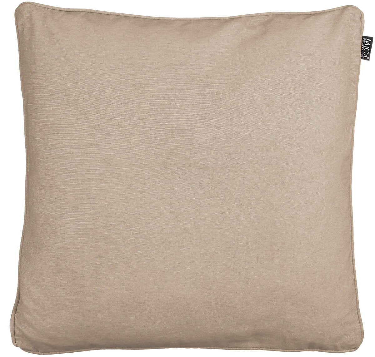 Mica decorations como coussin d'extérieur beige - l45xw45xh10cm