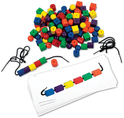 Ensemble de cartes à motifs de perles Learning Resources - 3+