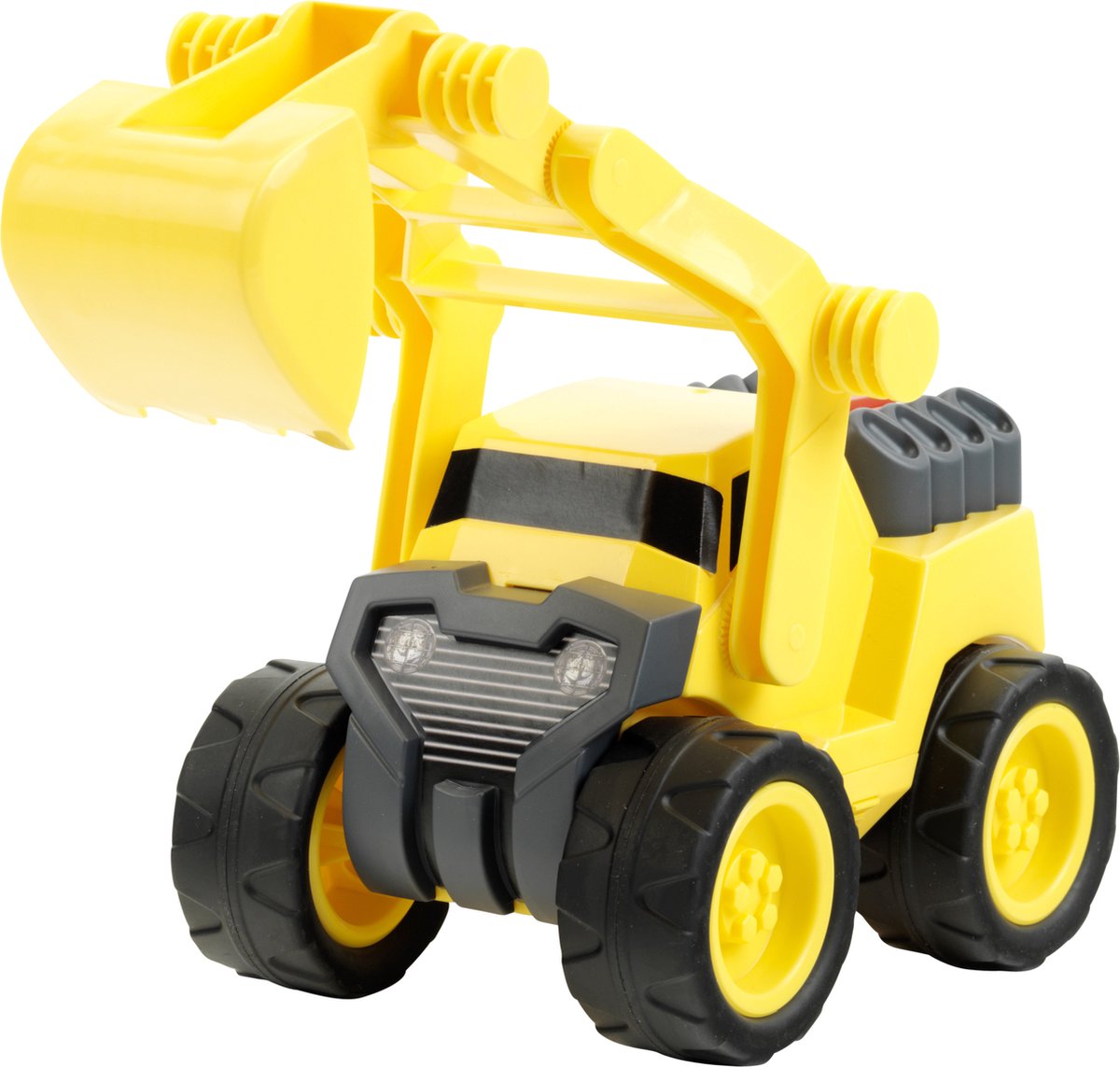 Pelle mécanique Klein Toys - 23x11x14,5 cm - échelle 1:24 - jaune noir