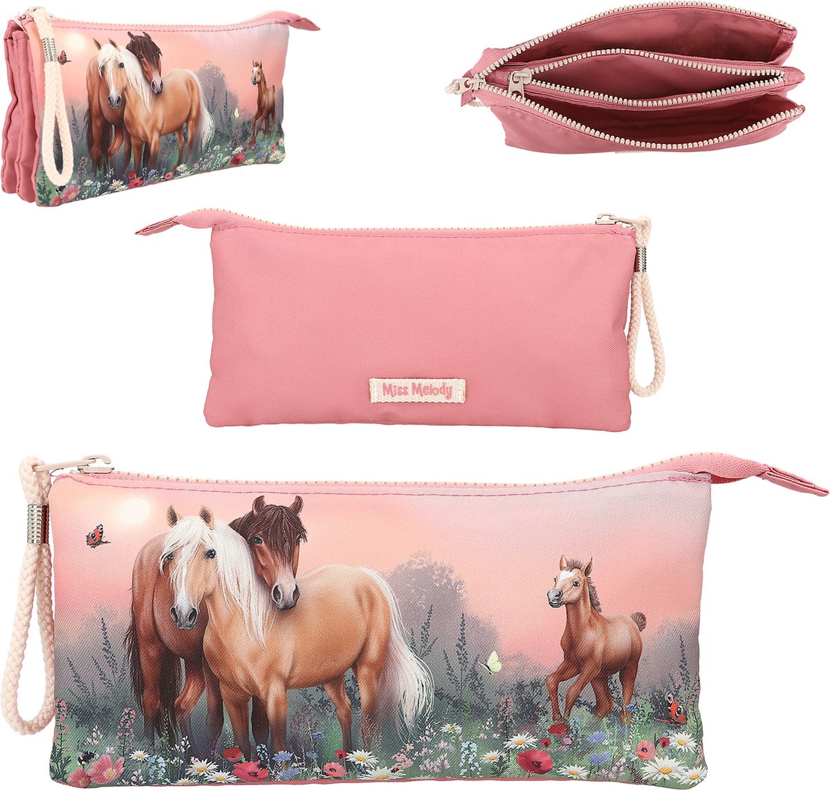 Depesche - trousse miss melody - fleurs