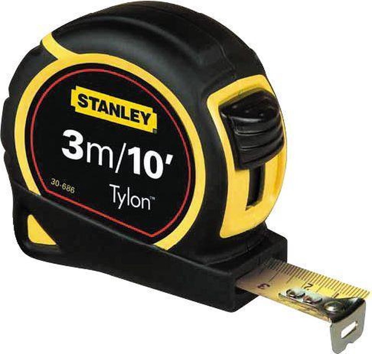 Stanley 1-30-686 ruban à mesurer en tylon - cm pouces - 3 m x 13 mm