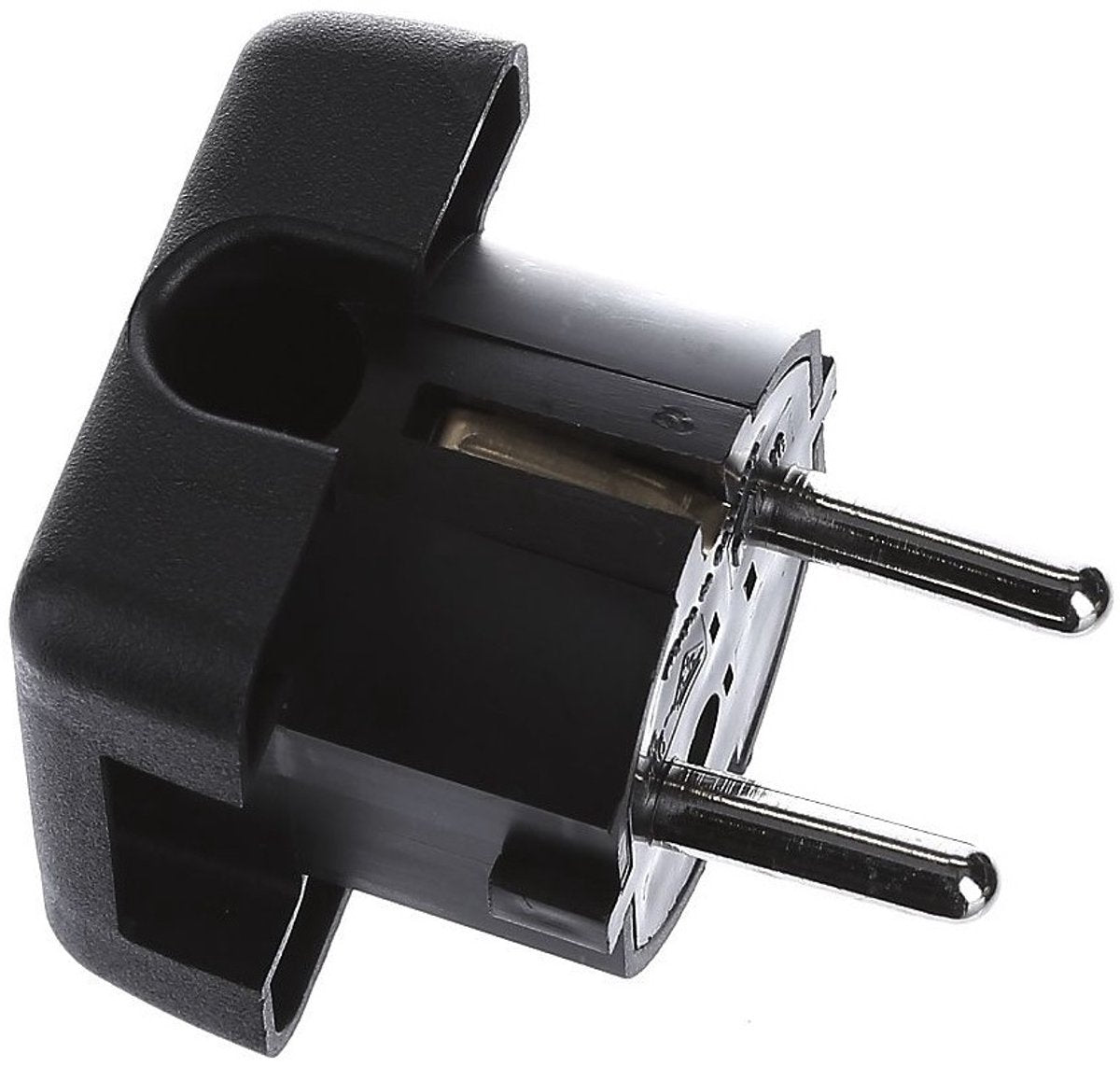 Bachmann cee 7 4 fiche d'alimentation avec mise à la terre | perpendiculaire (haut en bas) | noir