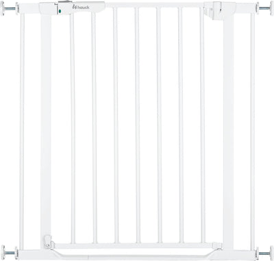 Hauck clear step autoclose 2 barrière d'escalier - 75 à 80 cm - blanc