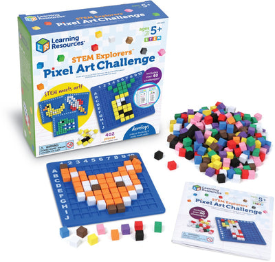 Ressources d'apprentissage défi pixel art stem explorers™ - 3+