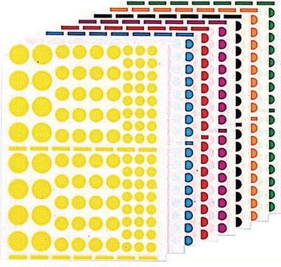 Autocollants Agipa 1 040 morceaux de cercles