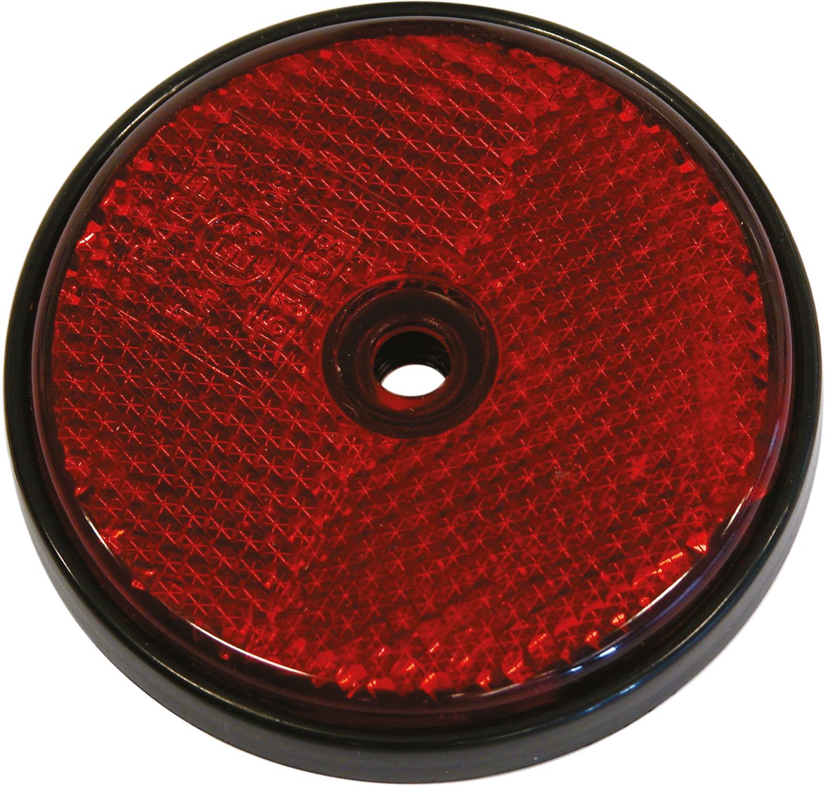 Réflecteur Carpoint rond 60 mm. vrac rouge