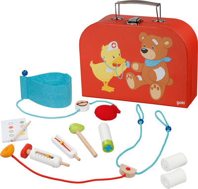 La valise de Goki Doctor avec équipement du docteur, 10dlg.