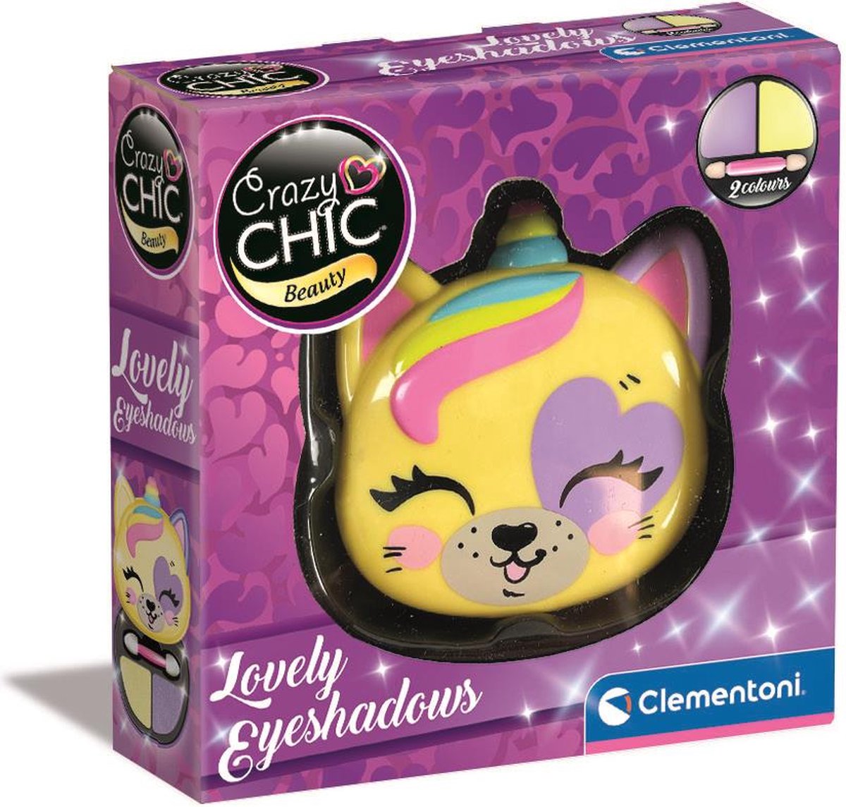 Clementoni Crazy Chic Shoad Shadow in Make-Up Box Tiger