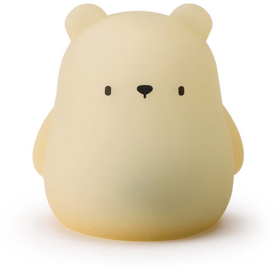 Alecto veilleuse enfants - lampe de nuit LED rechargeable - ours - bc140bear