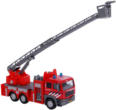 Kids Globe Globe Die Cast Fire Department Ladderwagen NL, 16cm