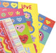 Livre d'autocollants Ooly stickiville coeurs heureux