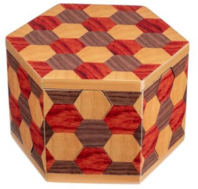 Boîte de rangement cadeau pour casse-tête en nid d'abeille Philos.