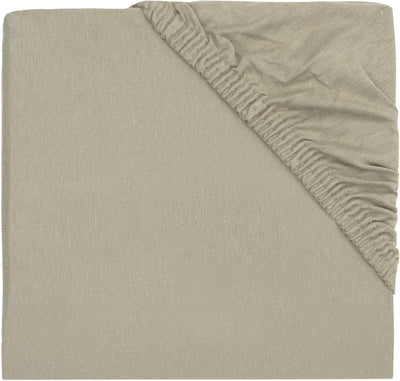 Jollein - drap-housse jersey 75x95cm - matelas box - vert olive