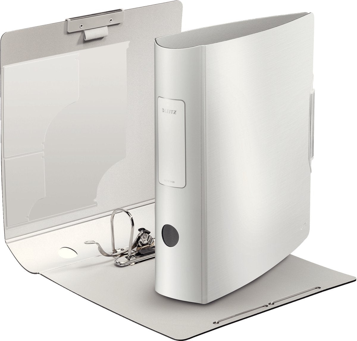 Classeur Leitz style actif 180° pour 500 feuilles A4 - largeur de dos de 82 mm - blanc polaire