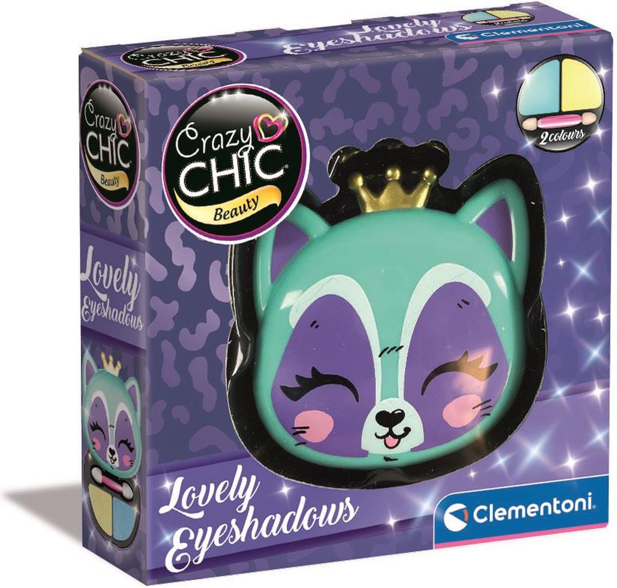 Clementoni Crazy Chic Shadow dans le maquillage Fox