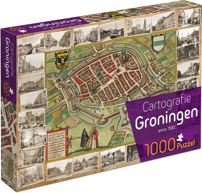 Cartographie de l'usine amusante de Tucker Groningen (1000) - puzzle