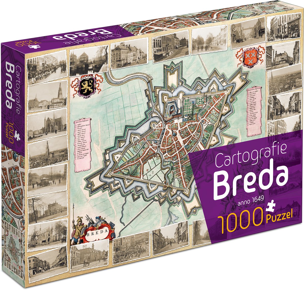 Cartographie de l'usine amusante de Tucker breda (1000) - puzzle