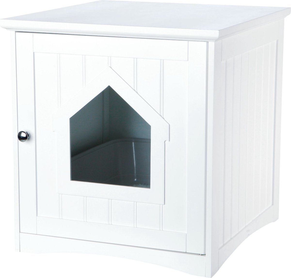 Trixie Cat Basket House Blanc