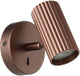 Applique Eglo portillo - gu10 - 11 cm - bronze