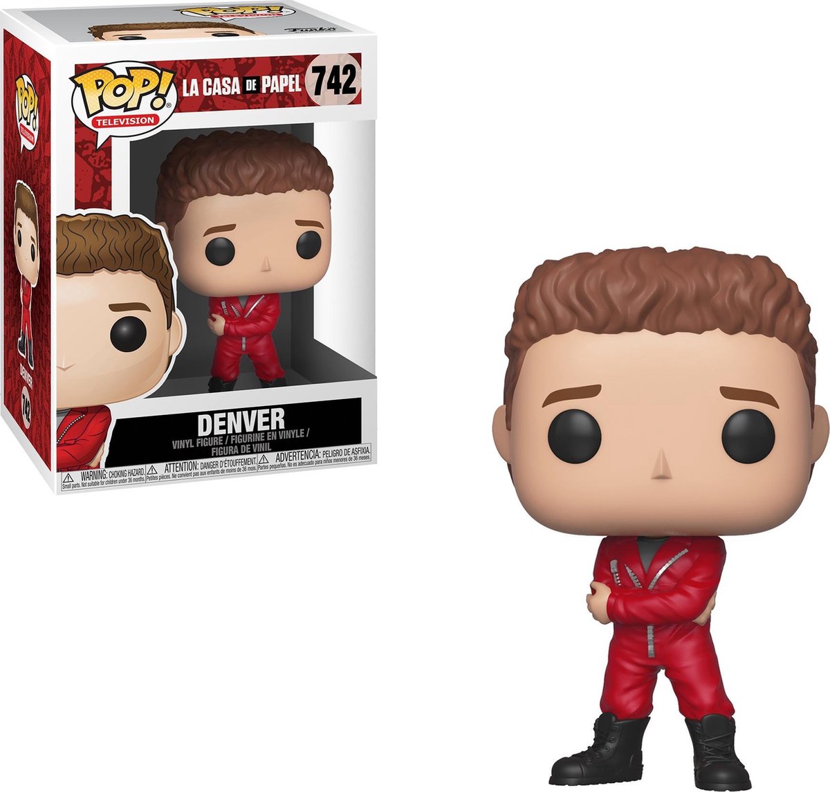 Funko Denver #742 - la casa de papel - vol d'argent - pop !